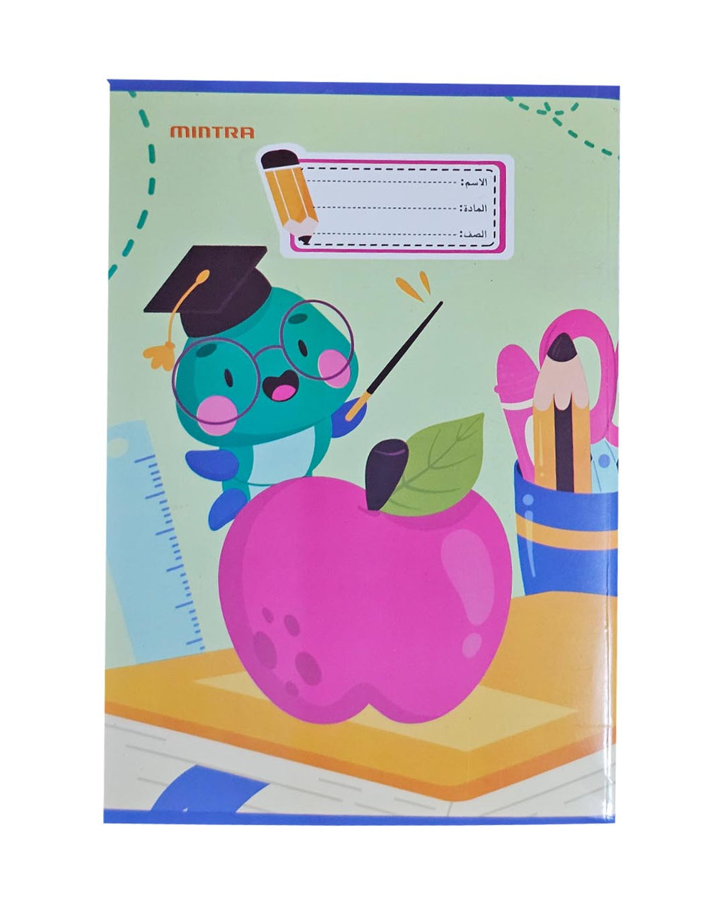 Mintra stapled A5 lined notebook  - 60 sheets