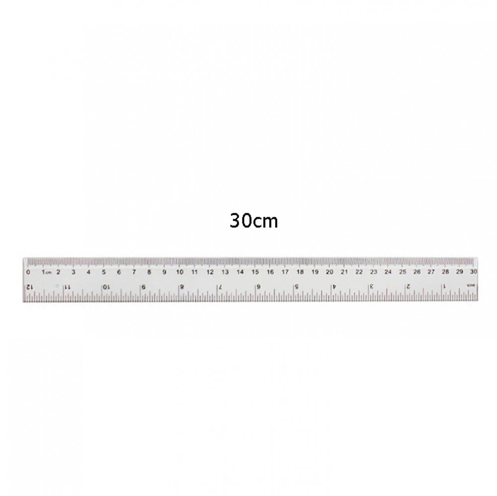 Plastic ruler 30 cm