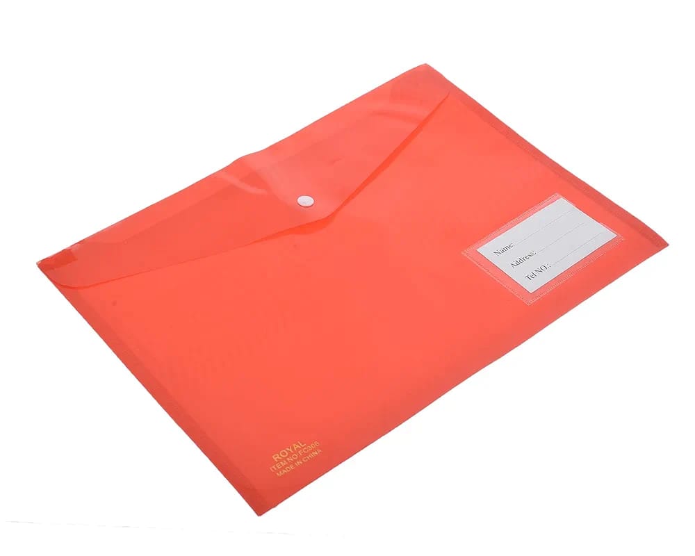 Colored Snap Closures File