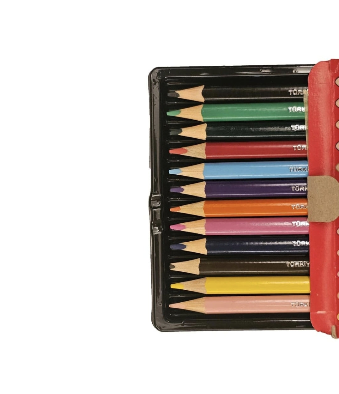 Fatih 12 Short wooden colored pencils