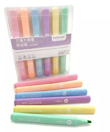 ZUIXUA Pastel fluorescent highlighters