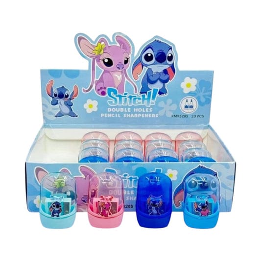 disney stitch double-hole pencil sharpners