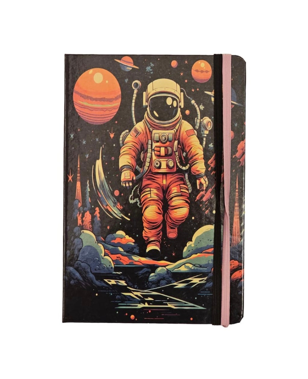A6 Hard cover Lined Notebook