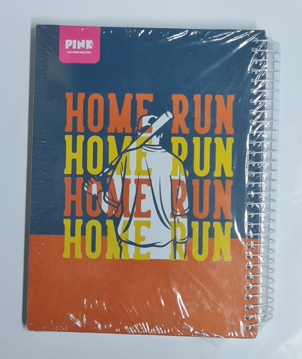 Pink hard cover notebook A4 240 sheets 6 subjects size 20*27 cm