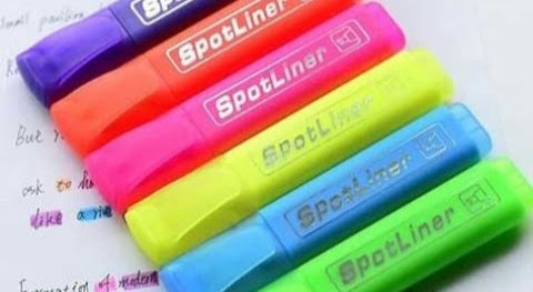 Spotliner multicolor highlighter