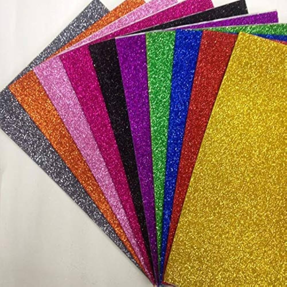 Self Adhesive Glitter foam pack