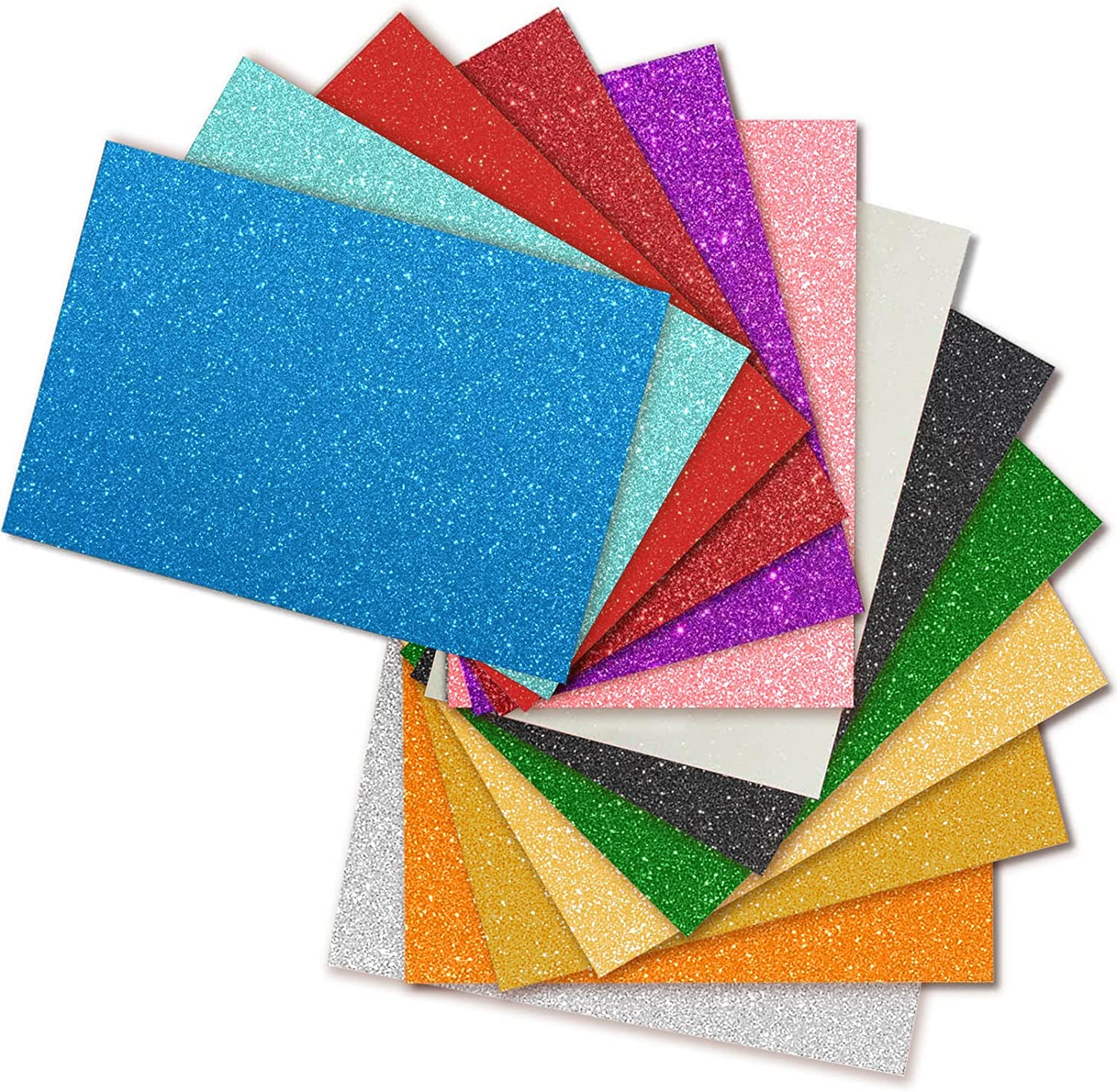 Self Adhesive Glitter foam pack
