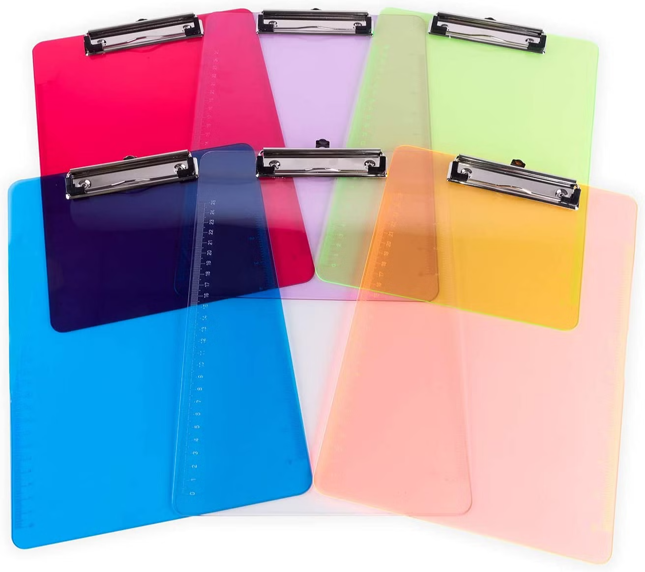 Transparent coloured Clipboard