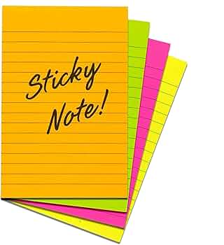 Sticky Note Pad
