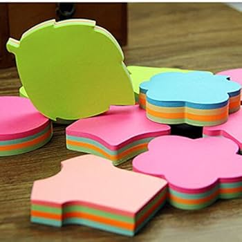 Shaped Sticky Note