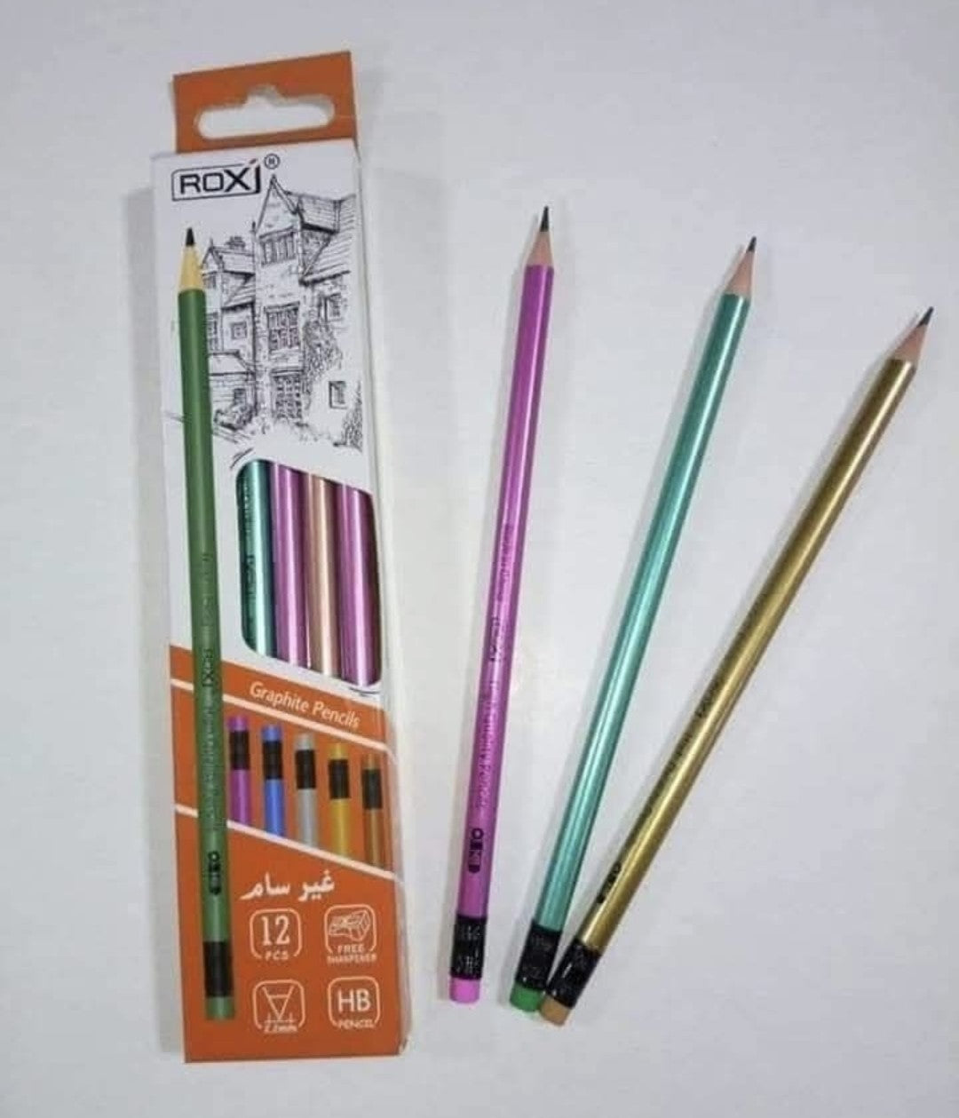 ROX Graphite  Metallic pencils