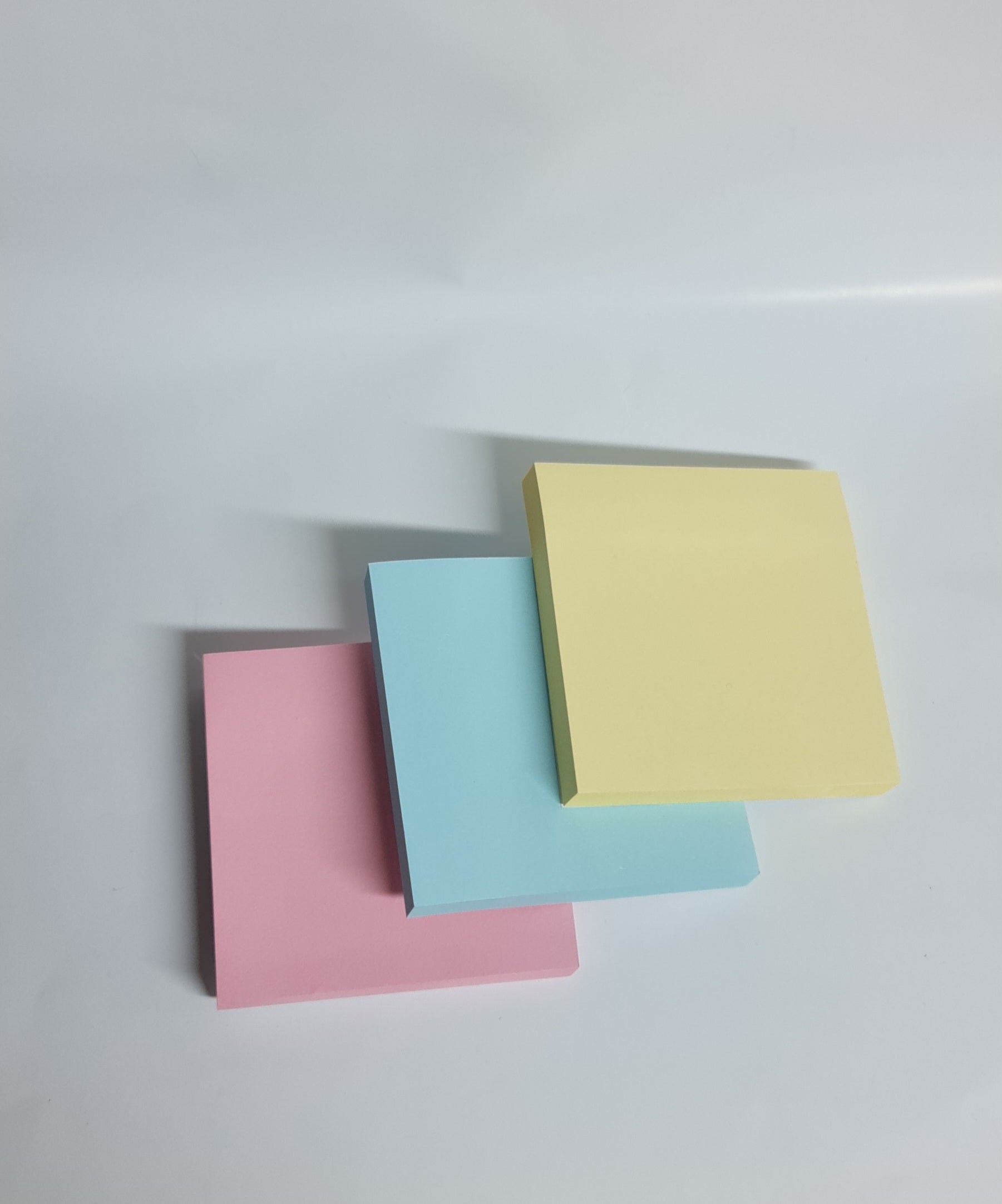 squared sticky note