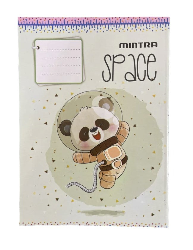 Mintra stapled A5 notebook lined - 100 pages