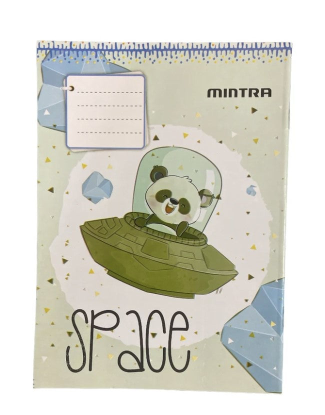 Mintra stapled A5 notebook lined - 100 pages