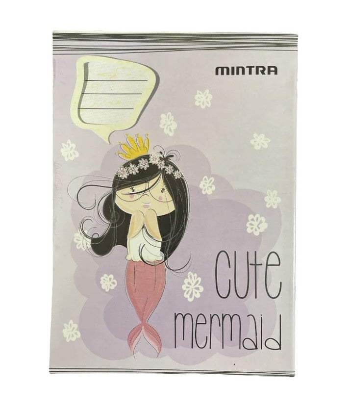 Mintra stapled A5 notebook lined - 100 pages