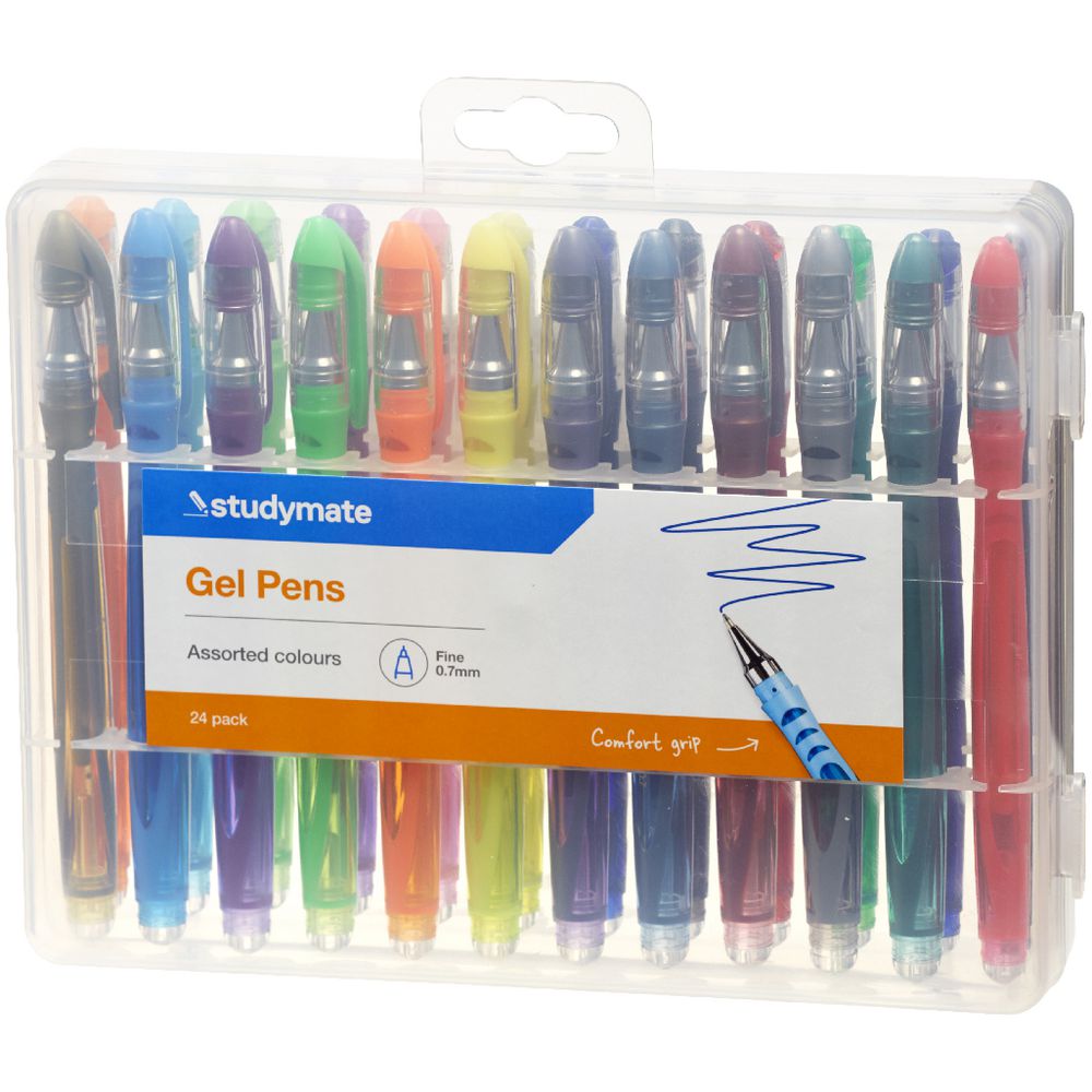 Studymate colored Gel Pen Set Of 24 Pens